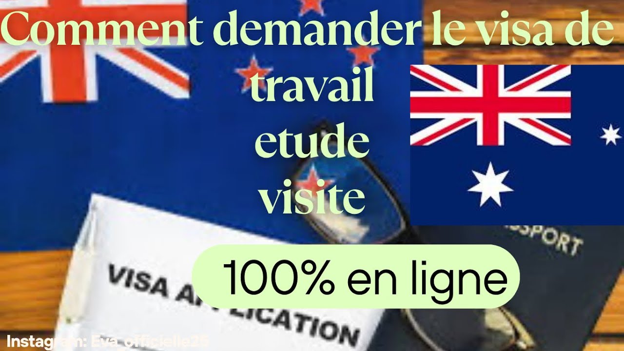 Comment demander un visa de travail en Nouvelle-Zélande 🇳🇿 en ligne ! Visa étudiant! Visa de travail