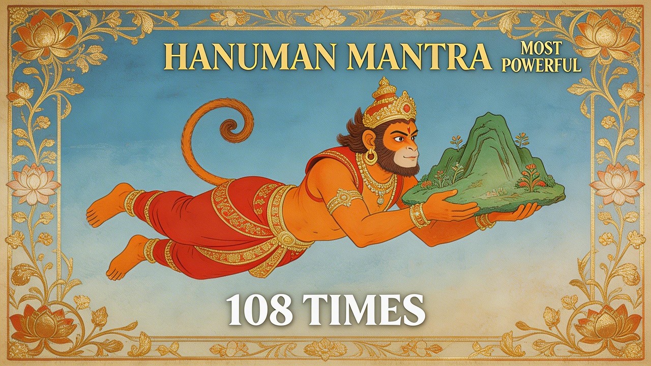 Hanuman Mantra 108 Times | Om Aim Bhreem Hanumate | Remove Fear & Negative Energy | हनुमान मंत्र