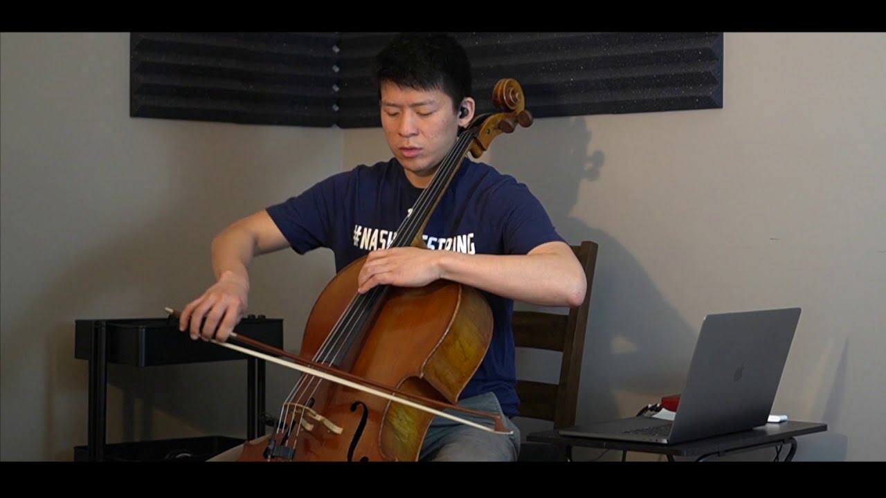 Traditional Fiddle Tune + Live Cello Looping