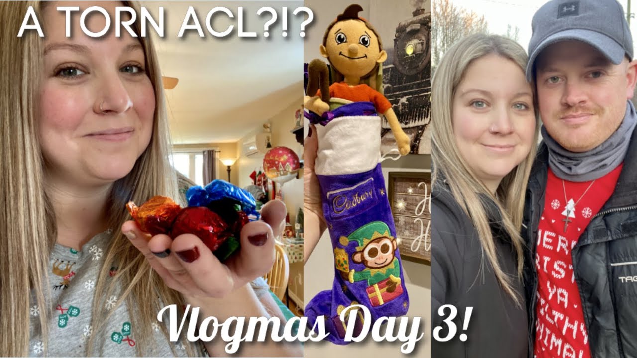 Giveaway Winners! Mail Haul & A Torn ACL!! Vlogmas Day 3!