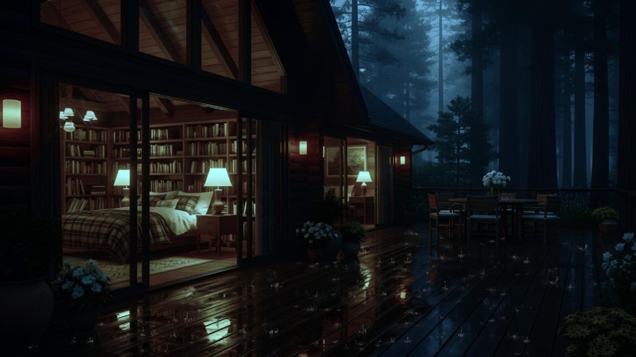 12 Hours Rain Sounds for Sleeping 🌧️ | Deep Sleep, Relaxation & Stress Relief
