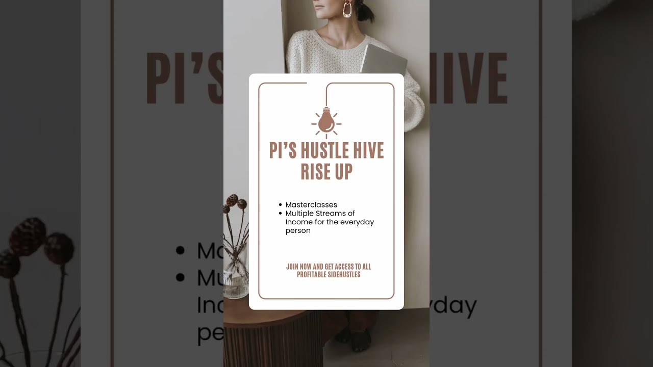 Looking for ways to earn extra money? Join the Hustle Hive today! 