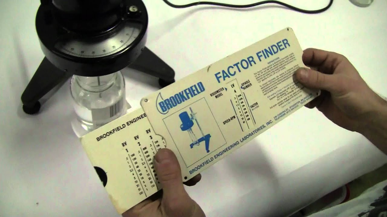Brookfield Engineering Dial Viscometer LVT