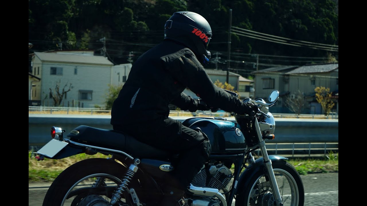 【千葉を走る】 YAMAHA SRV250 (ヘッドフォン推奨)