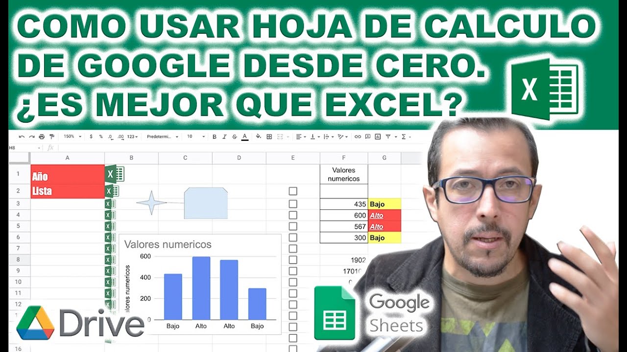 ¿Cómo usar hoja de calculo de #Google #Sheets desde cero? Aquí te explico ¿Vale la pena dejar Excel?