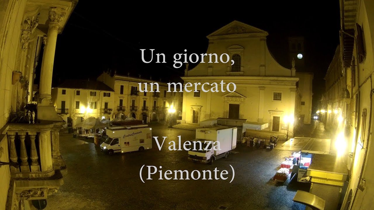 Un giorno, un mercato - Valenza (Piemonte) timelapse