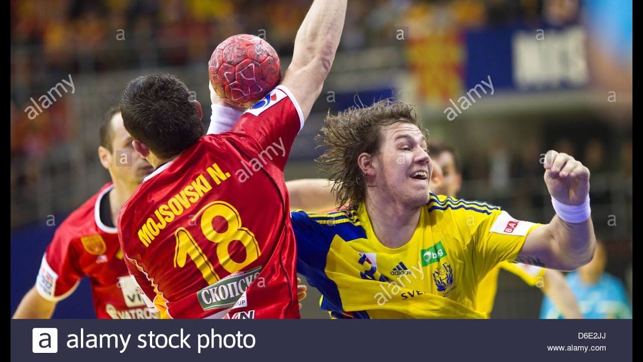Шведска - Македонија 26-26 Евро 2012 highlights (Sweden vs Macedonia 26-26 - Macedonia all goals)
