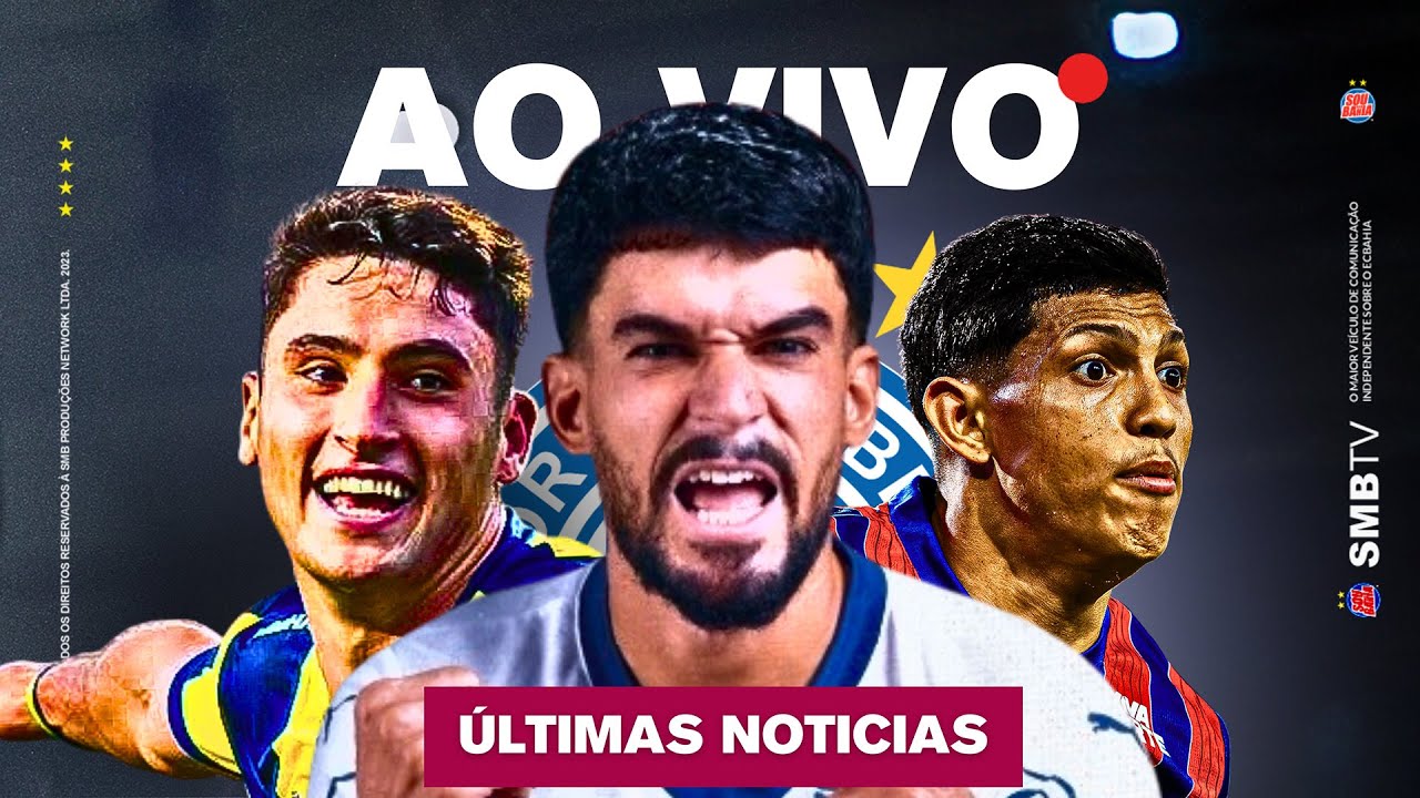 AO VIVO 🚨 O ADEUS MELANCÓLICO DE CAULY! SAIBA TUDO SOBRE A TRANSFERÊNCIA! BAHIA DIZ NÃO POR PULGA!