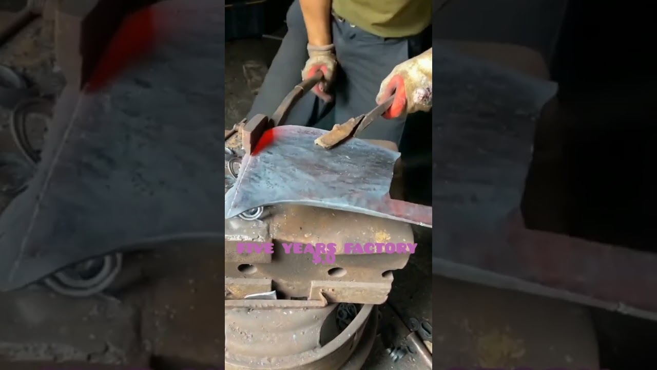 Zhou's blacksmith shopLaotie customized 5-pound heavy clamp handle with Zhou's blacksmith