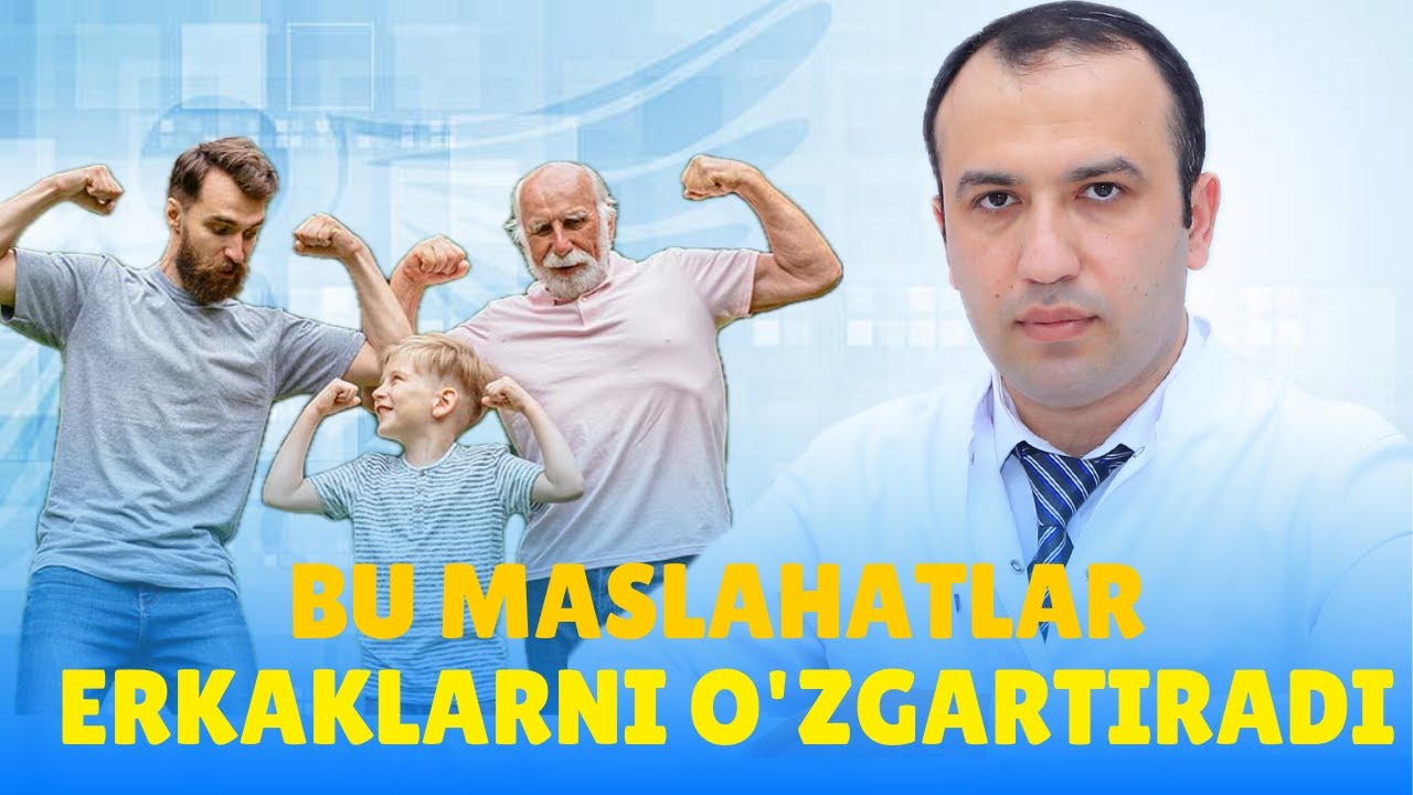 YIGITLARGA UROLOGDAN MASLAHAT