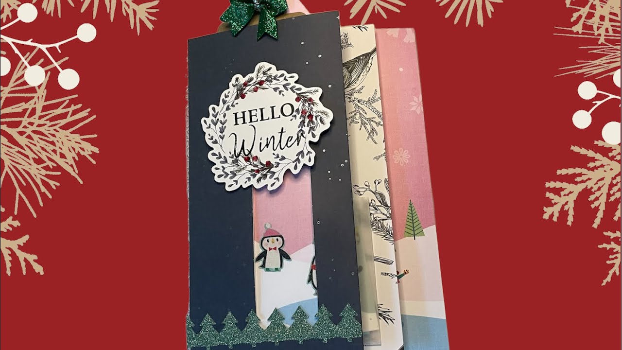 Layered Flip Book/Journal Using Junk Mail Envelopes