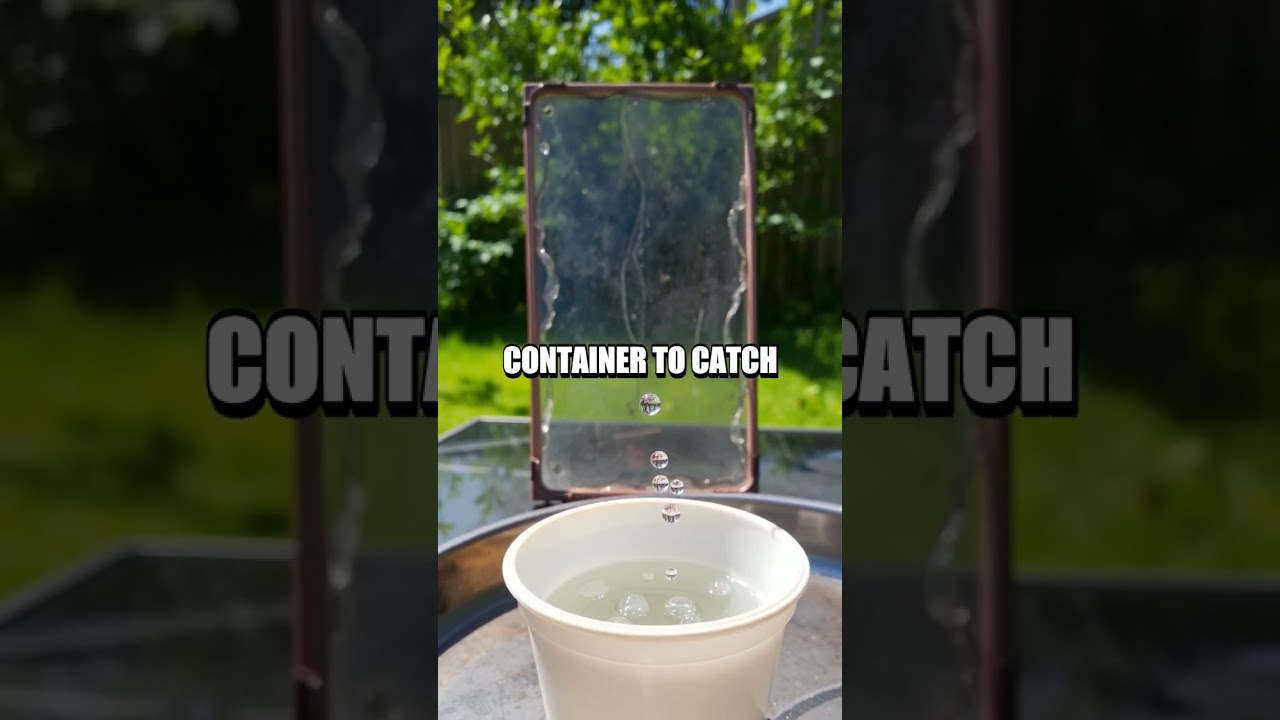 Crafting a DIY Solar Water Distiller from Recycled Materials