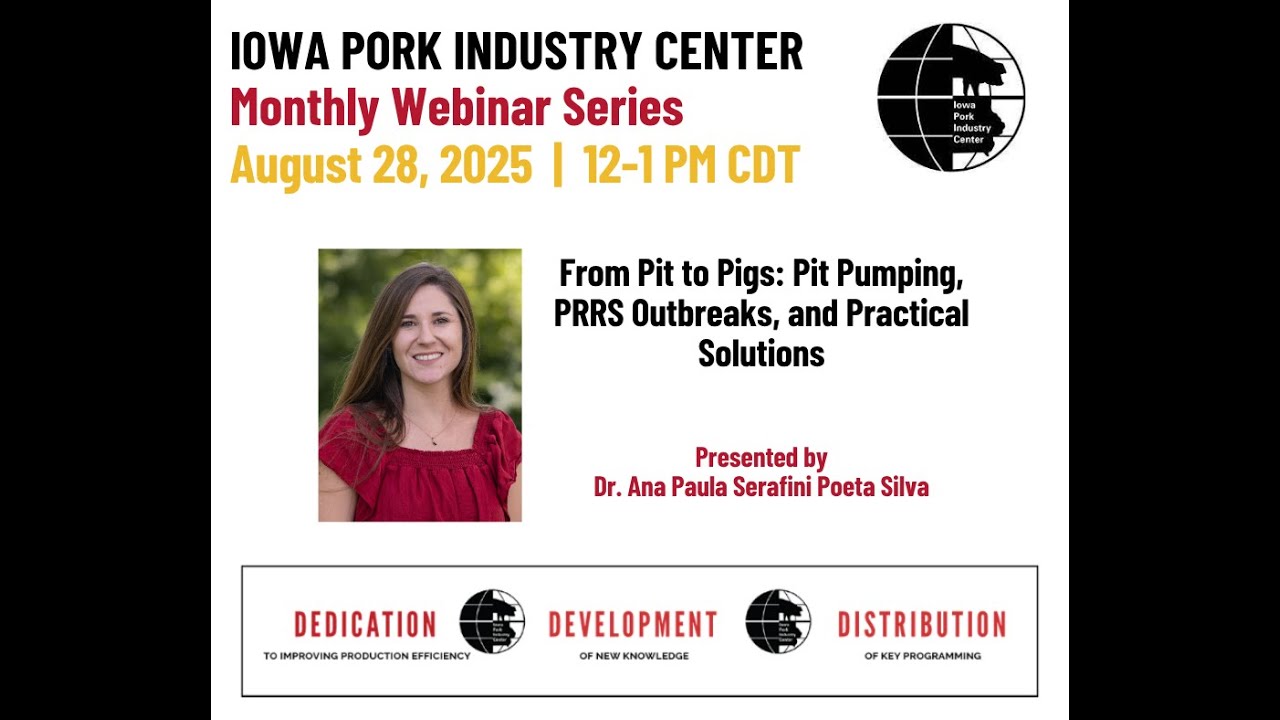 IPIC Webinar Series: From Pit to Pigs Pit Pumping, PRRS Outbreaks, and Practical Solutions
