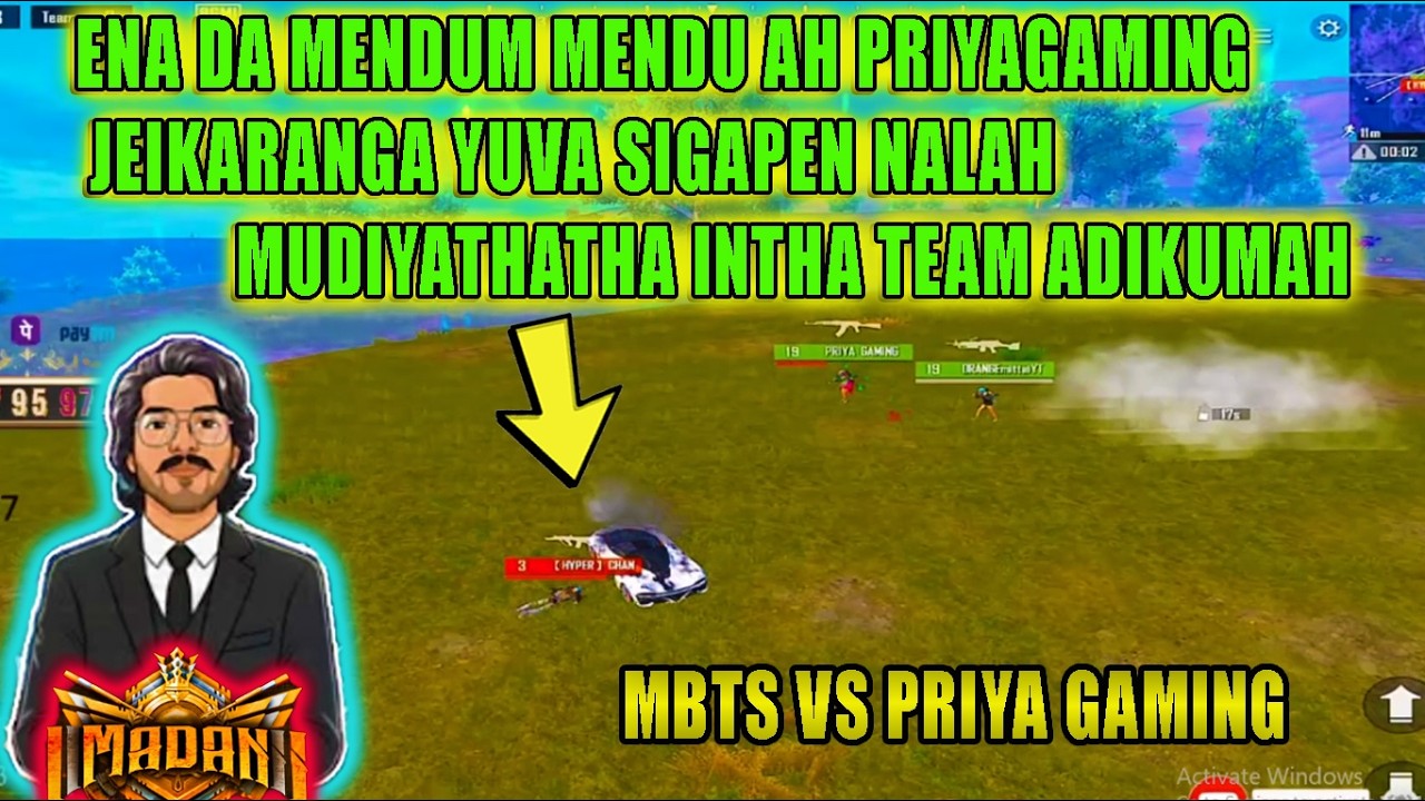ENA DA MENDUM MENDU AH PRIYAGAMING JEIKARANGA YUVA SIGAPEN NALAH MUDIYATHATHA INTHA TEAM ADIKUMAH