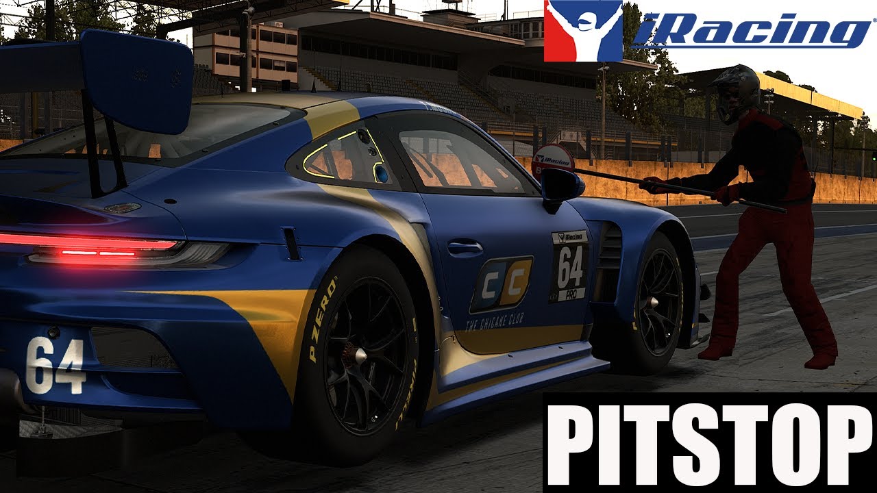 How to do a pit stop in iRacing (Fuel, Tires, Auto Fuel Margin & Pit Entry Guide)