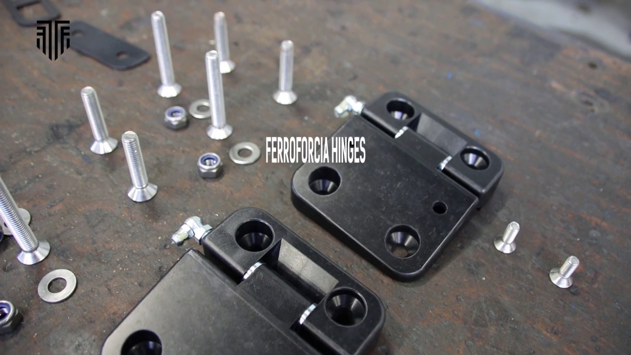 FerroForcia USP's side door hinges for Land Rover Defender (HSS2-001 / HSS4-001)