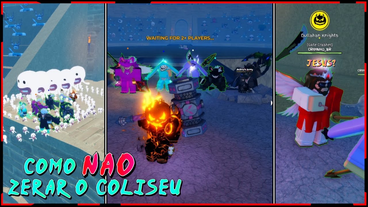 COMO NÃO ZERAR O COLISEU | GPO dicas e bugs | Luffy em 4 minutos XD
