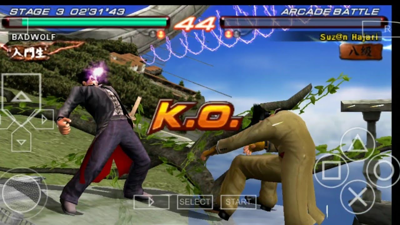 Tekken 6 — приёмы оружия и предметов Джина Казамы | Боевая сабля Мисимы