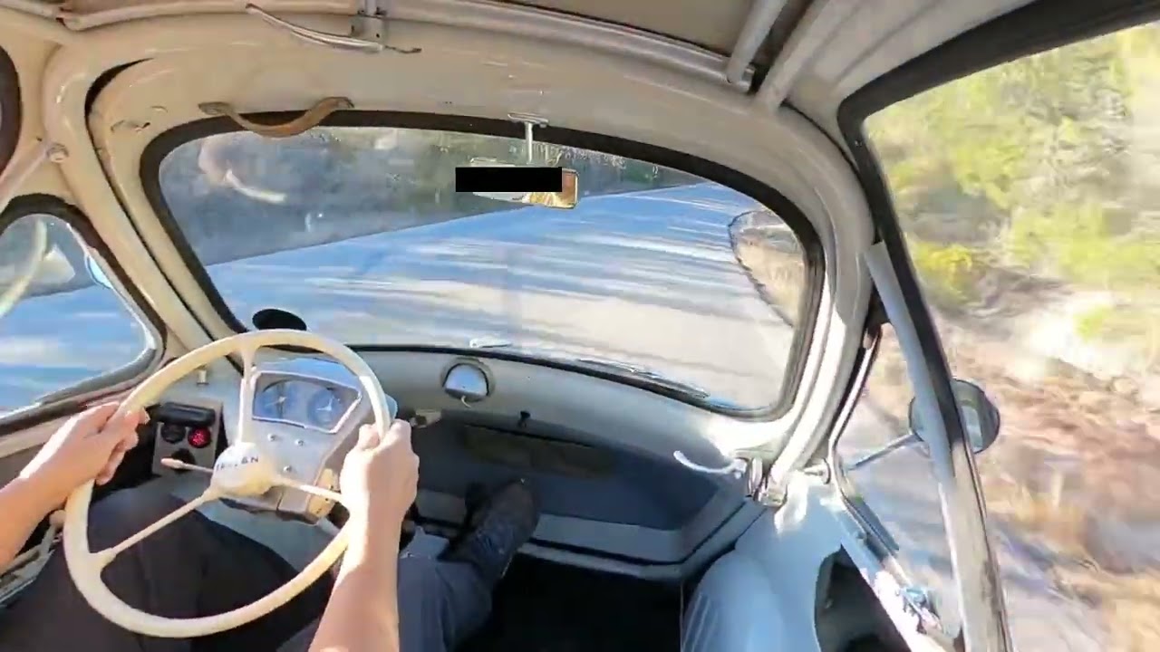 1963 Heinkel Trojan 200 Drive Along