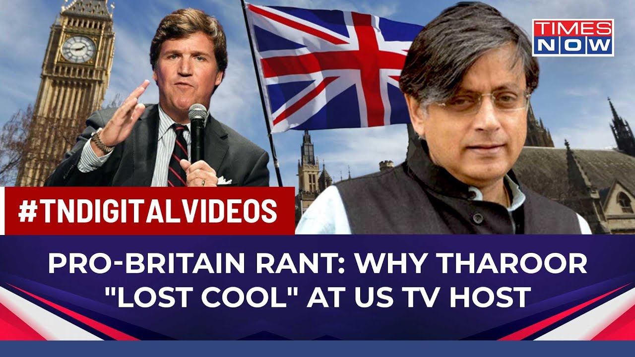 When Tharoor Scolded An American TV Host Over Pro-Britain Rant Against India | English News