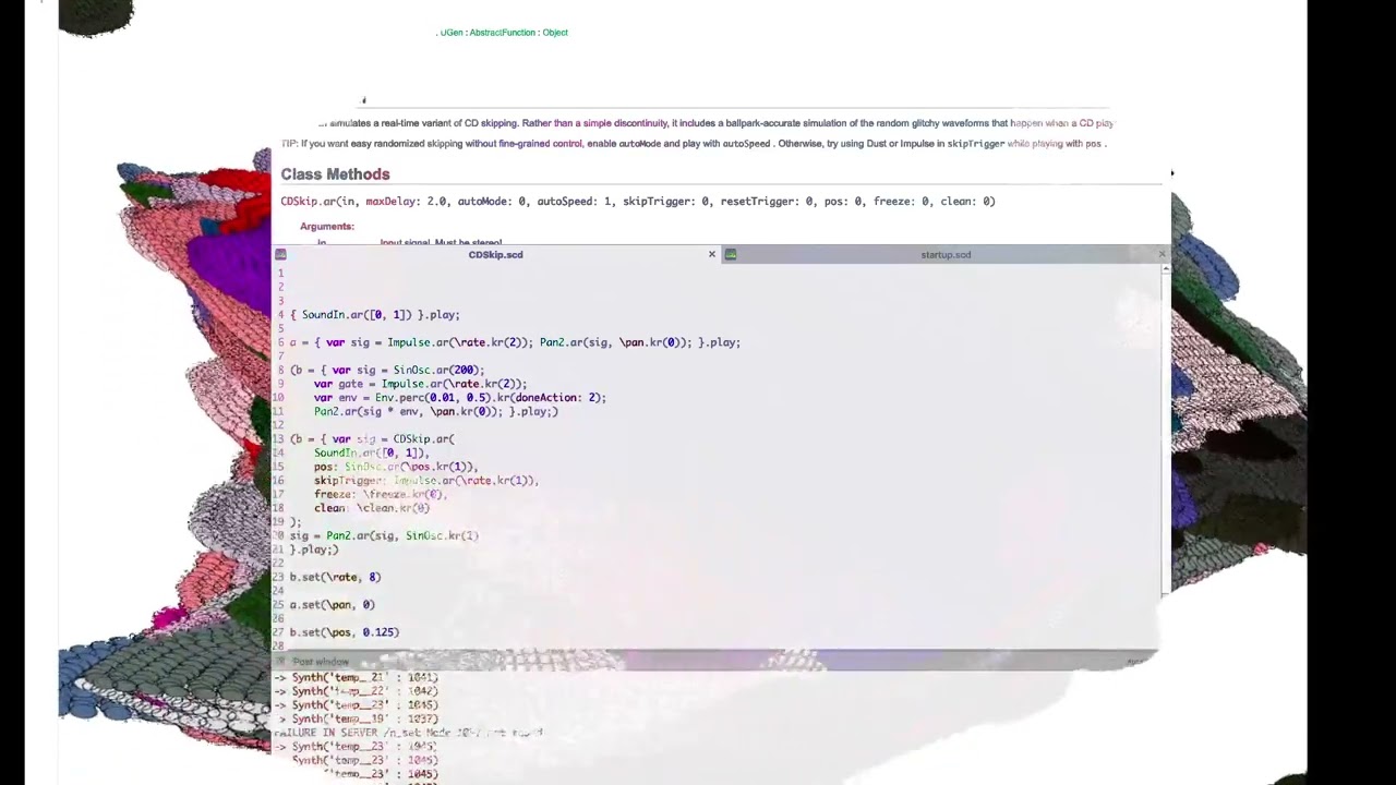 SuperCollider 3.14 Release Party: 12:00 - Khoparzi - Norning it up