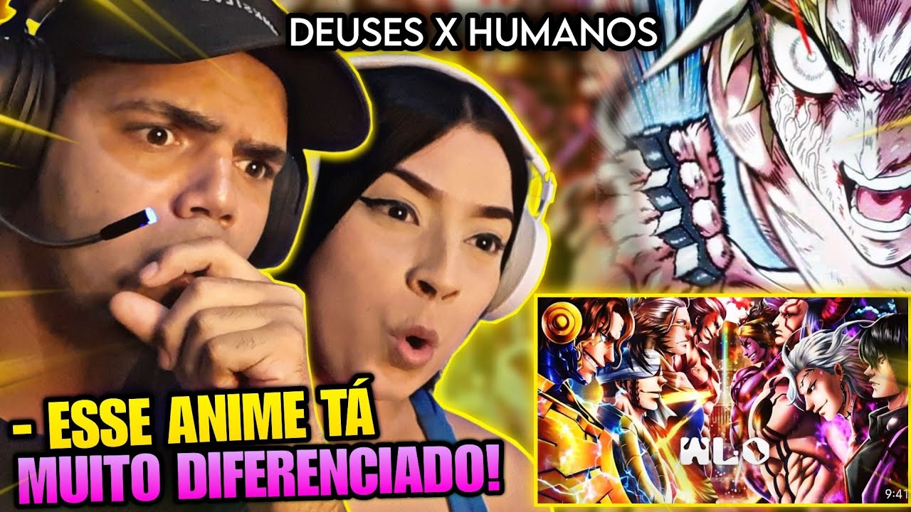 React - WLO - Humanos vs Deuses pt 2 Shuumatsu no Valkyrie