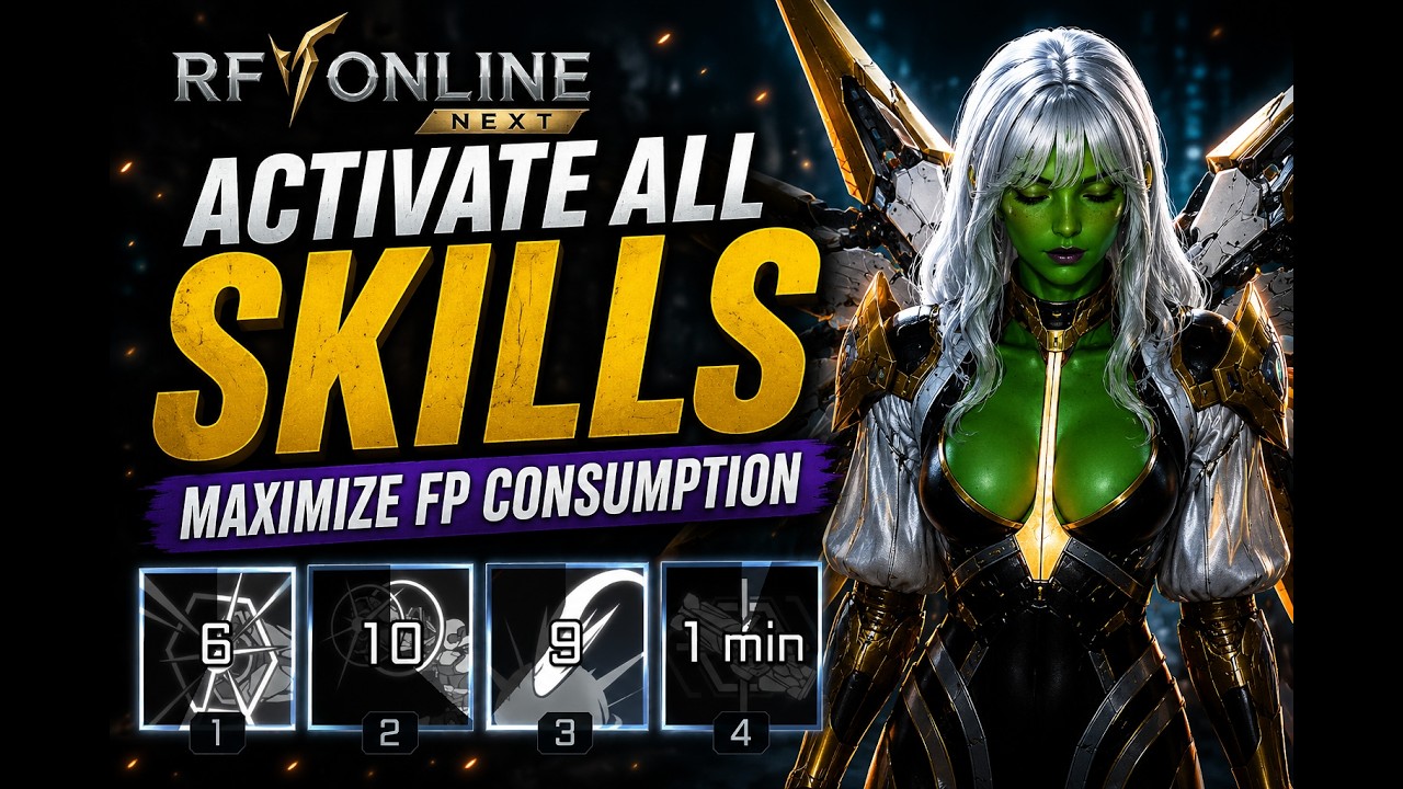 RF Online Next - Activate All Your Skills without DRAINING YOUR FP!
