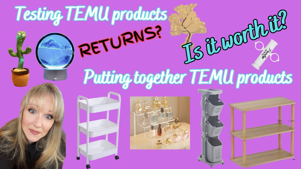 Testing & Putting together TEMU Products!