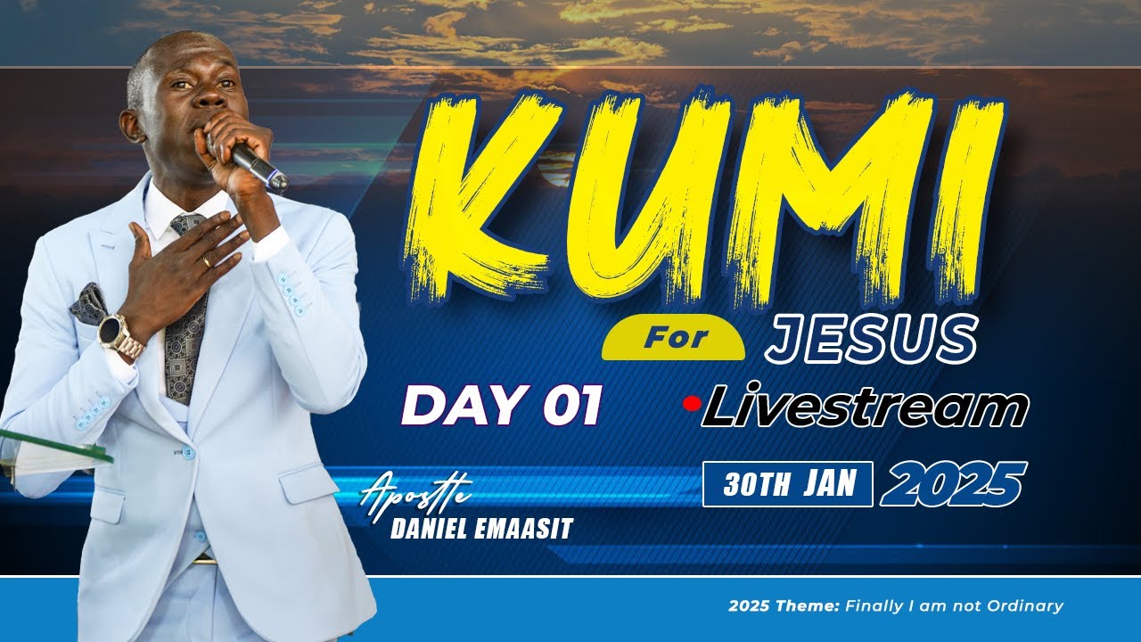 DAY ONE KUMI FOR JESUS  | WITH APOSTLE DANIEL EMAASIT.