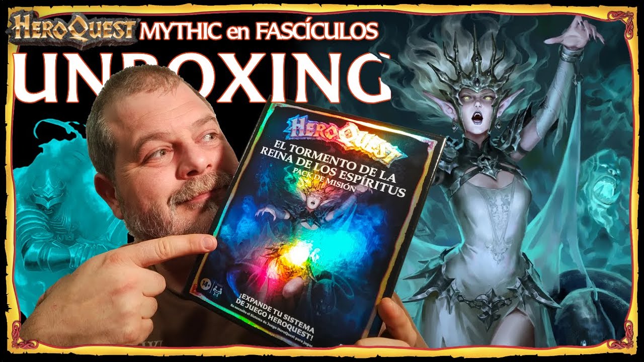 El TORMENTO de la REINA de los ESPÍRITUS - UNBOXING y Opinión #heroquest #hasbro