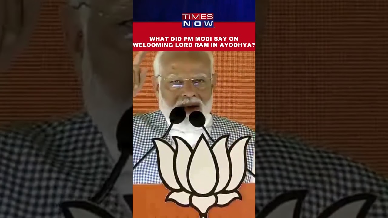 &lsquo;Was Lord Ram Welcome In Ayodhya With Pride Or Not?&rsquo;, Asks PM Modi In A Rally In Telangana #shorts