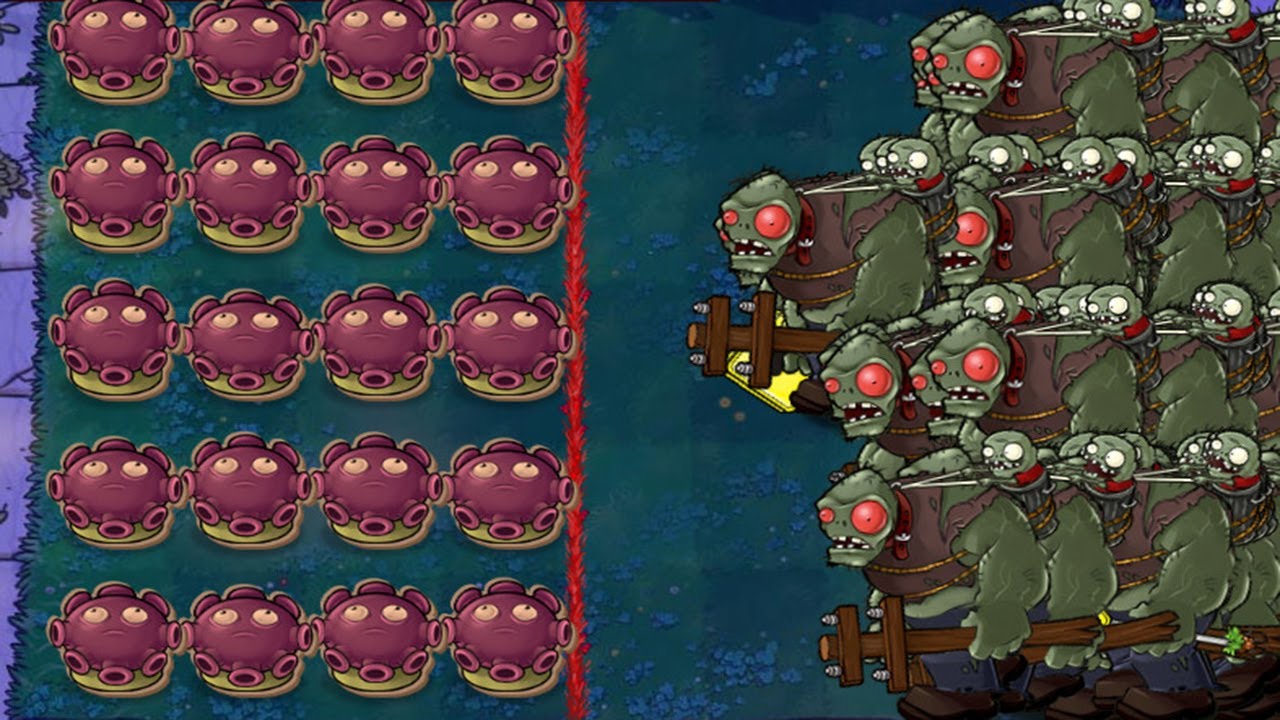 Plant vs zombies pvz hack -  battle of gloomy plants and endless zombies part 10
