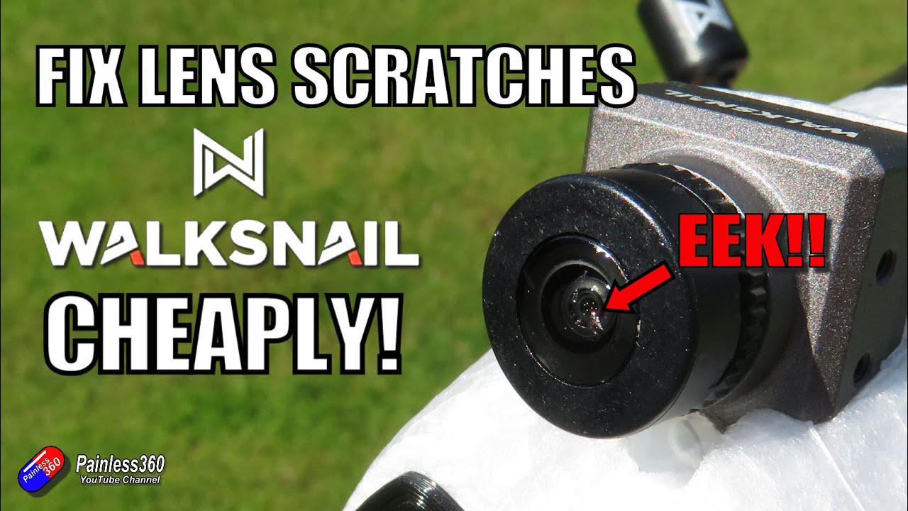 Fix your Walksnail camera lens damage cheaply and easily..