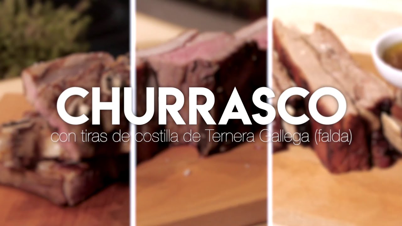 Churrasco con tiras de costilla de Ternera Gallega | Escuela de Cocina