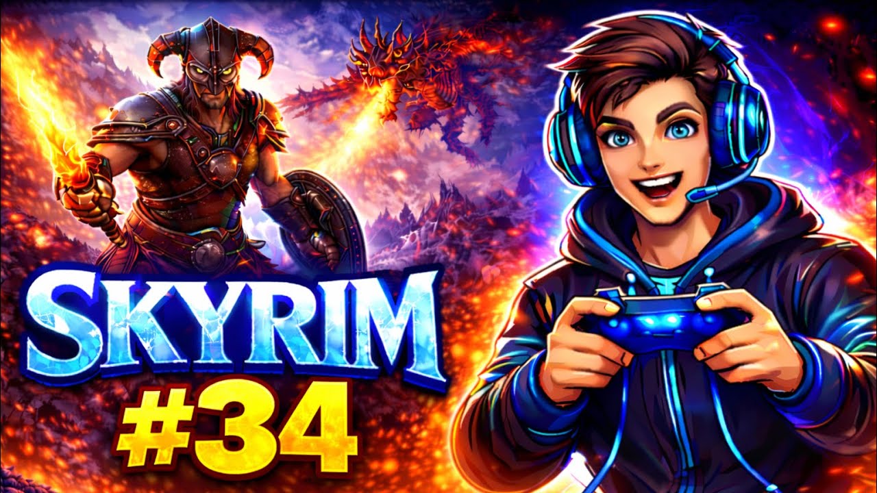 Finishing the College of Winterhold! | Skyrim Episode 34