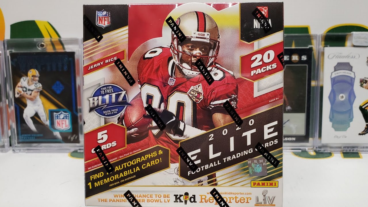2020 Donruss Elite Football Hobby Box Opening. 3 Hits!