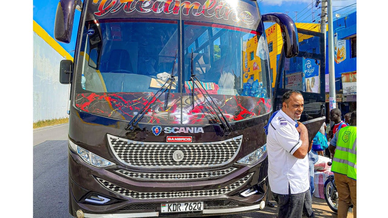 A RIDE WITH ONE OF THE MOST SOUGHT BUS DRIVERS ,120 ALIAS MWARABU WA PORT VICTORIA OF DREAMLINE
