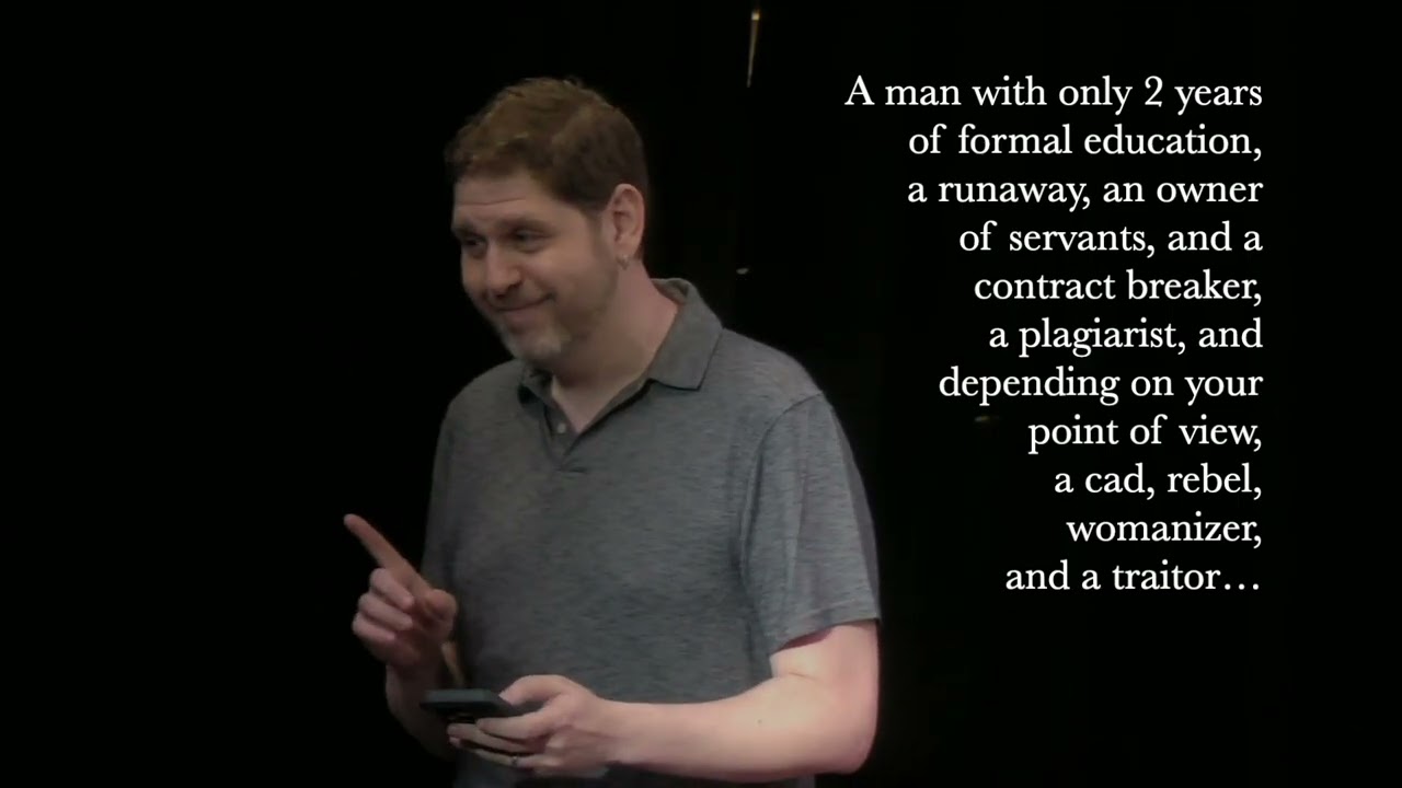 Ben Franklin  "Traitor with the Correct Cause!" Caveat* Theater FULL VIDEO 07 15 2025