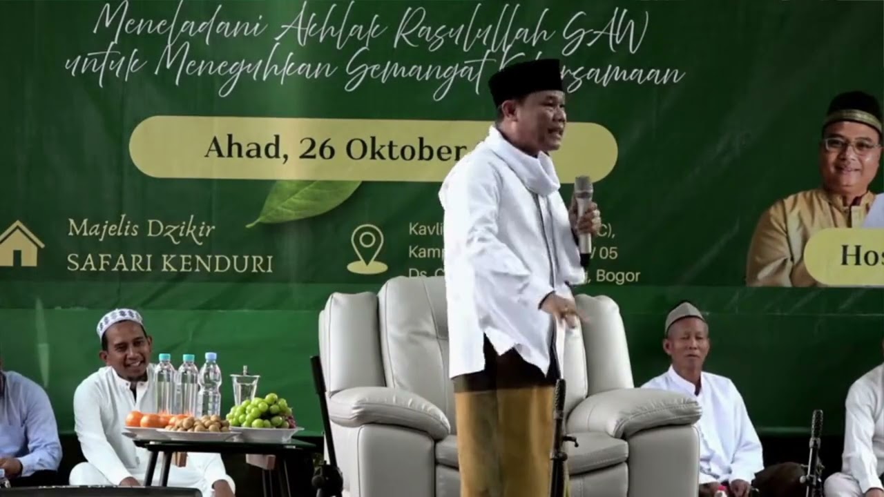 Ampun, Jamaah full Haha Hehe!!!! Bersama Ustad Akri Patrio...