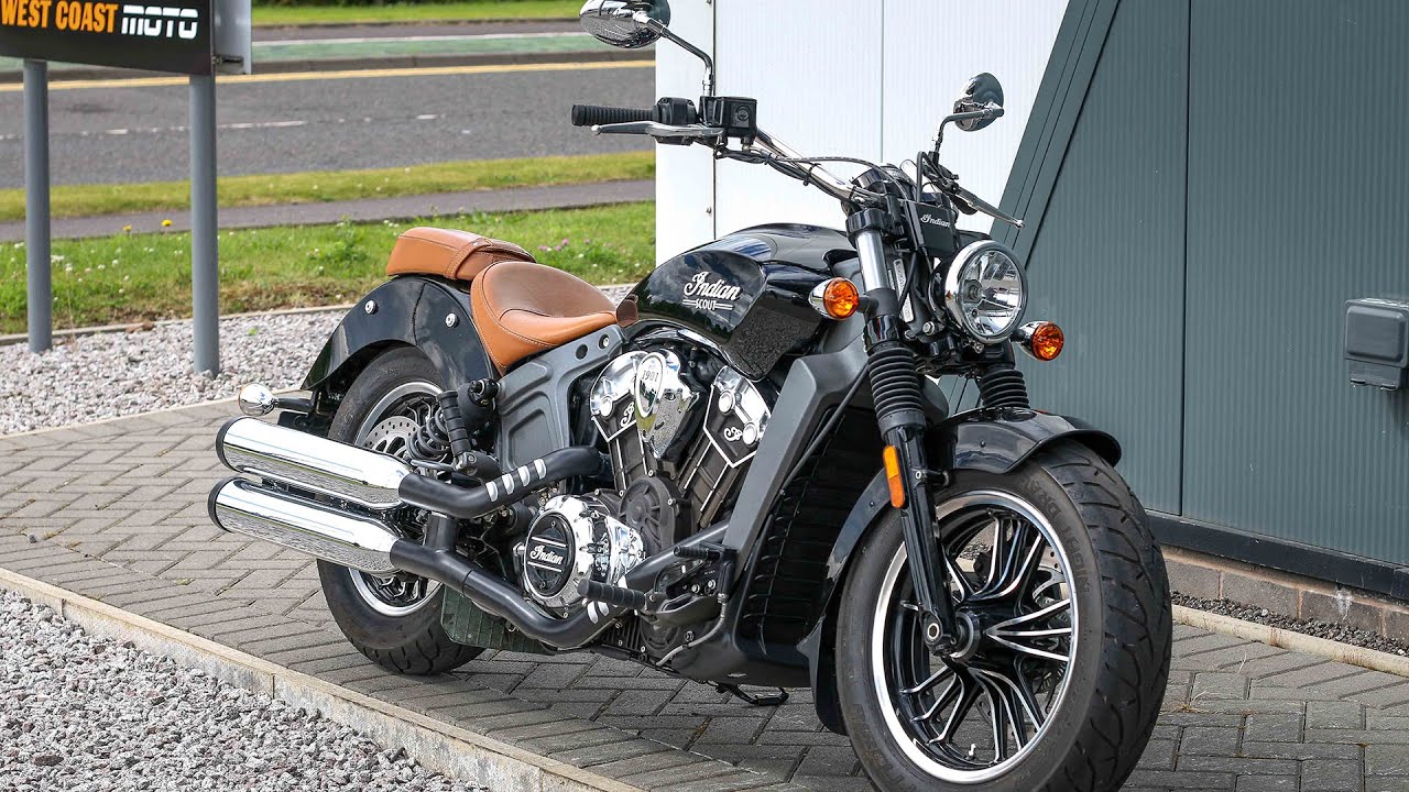 2019 INDIAN SCOUT | THUNDER BLACK @WEST COAST MOTO, GLASGOW, SCOTLAND