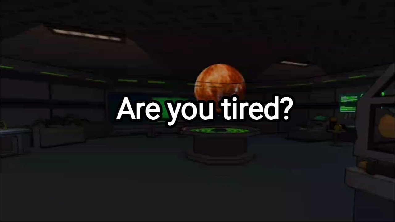 Ты устал?