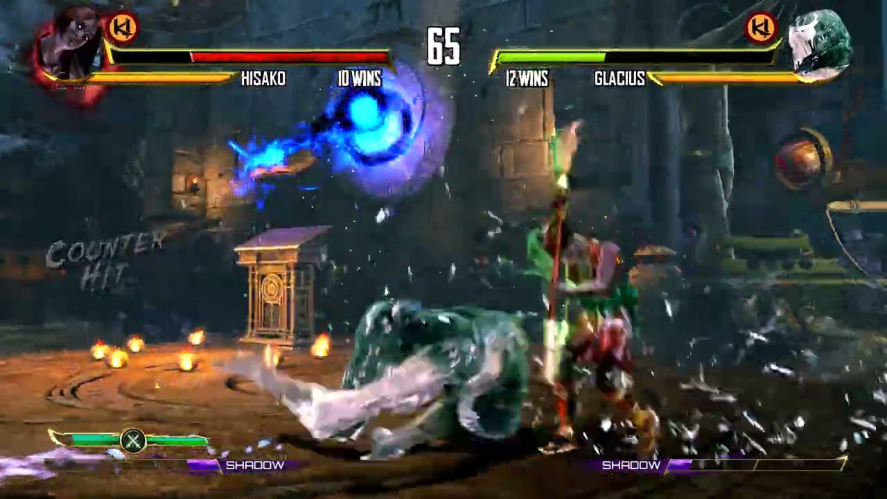 Hisako vs Glacius - Killer Instinct