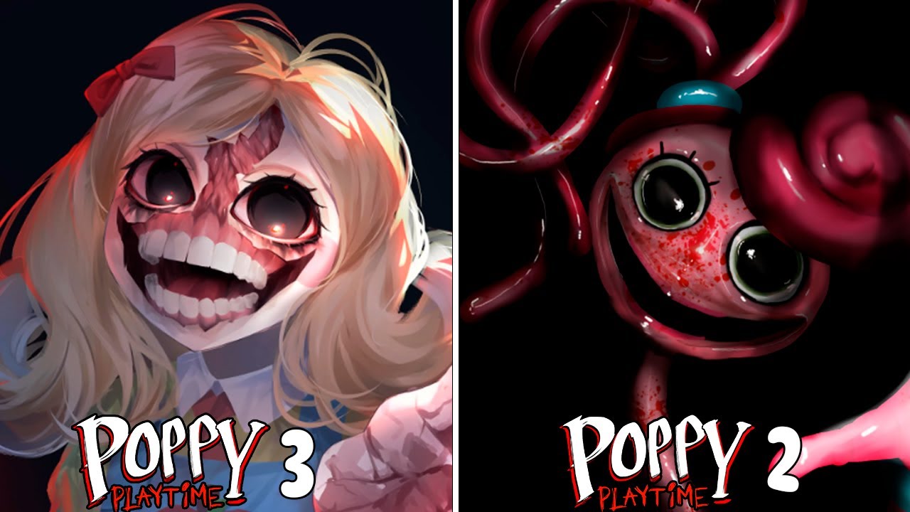 Miss Delight VS Mommy Long Legs BOSSFIGHT Comparison - Poppy Playtime: [Chapter 3] VS [Chapter 2]