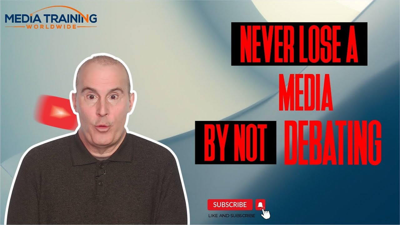 Never Lose a Media Debate By Not Debating