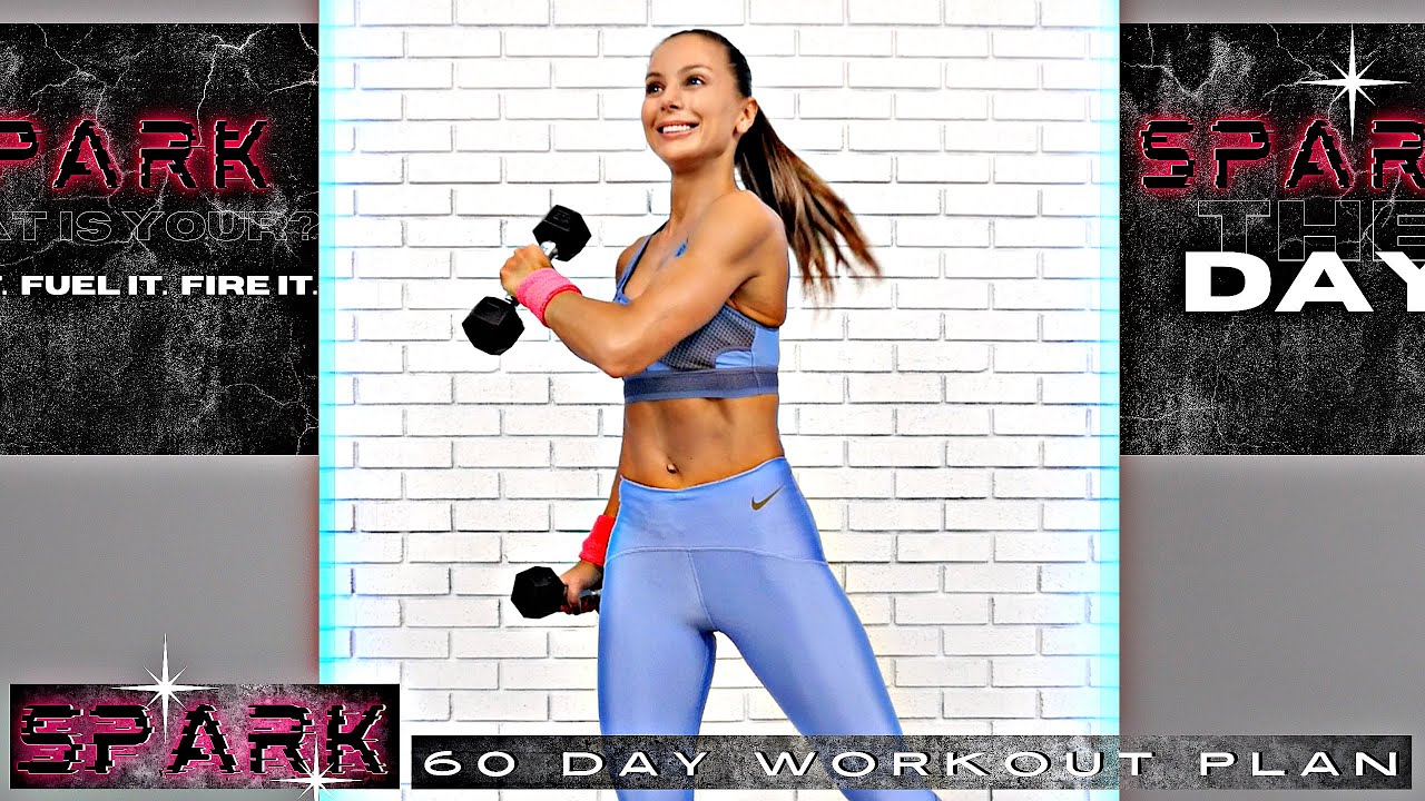 CARDIO STRENGTH METABOLIC WEIGHT LOSS TRAINING | SPARK Challenge Day 9