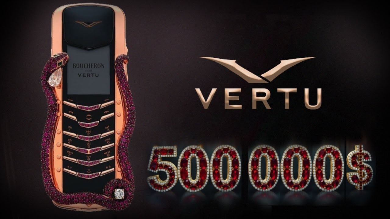Vertu Signature V Cobra &ndash; The Most Expensive Phone Ever! 💎📱