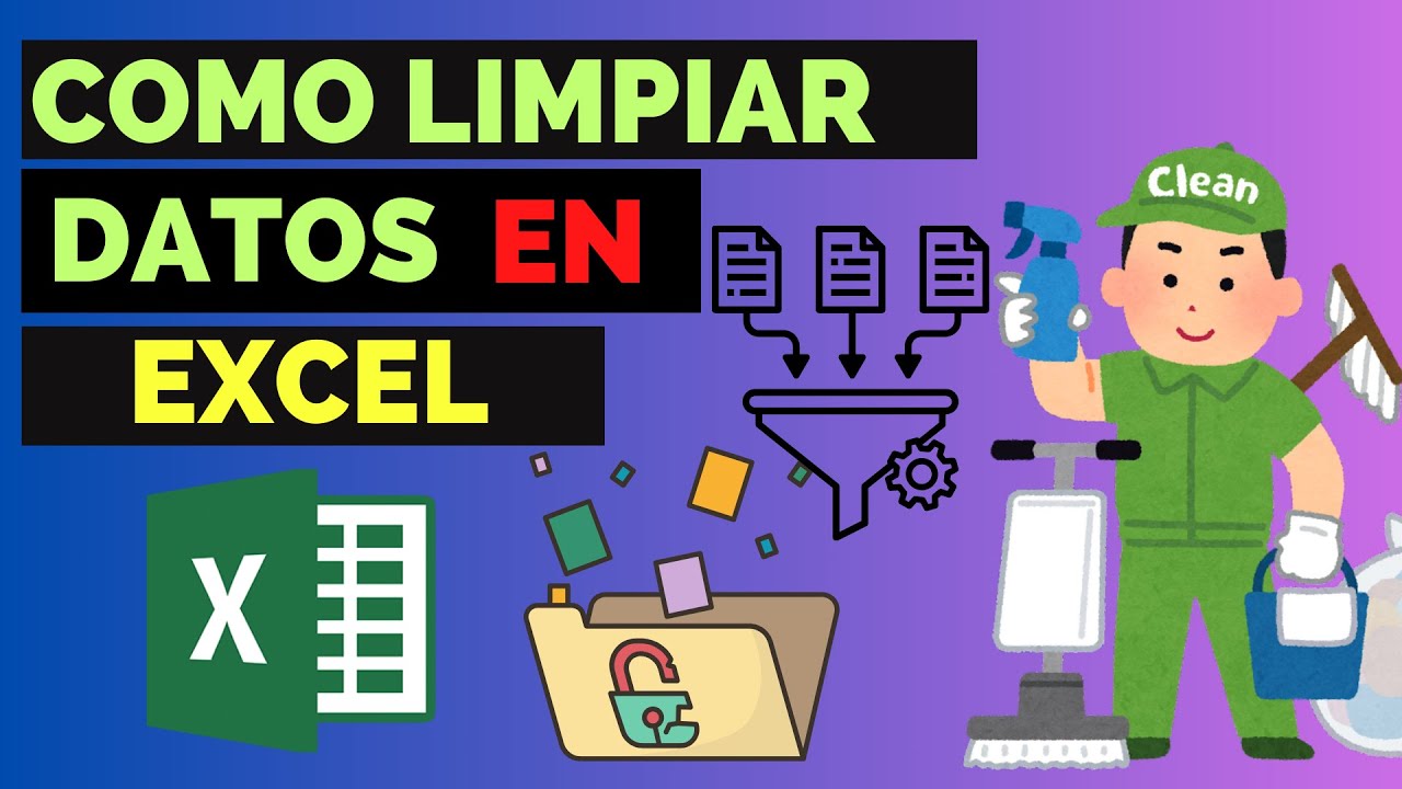 🔥 Cómo LIMPIAR DATOS en EXCEL Fácil y Rápido 2024 ✨