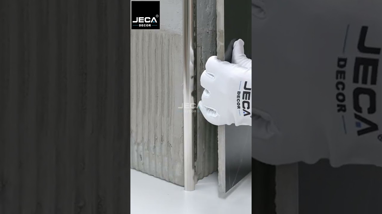 Stainless Steel Tile Edging Profiles For Floor Or Wall Edges Decoration And Protection