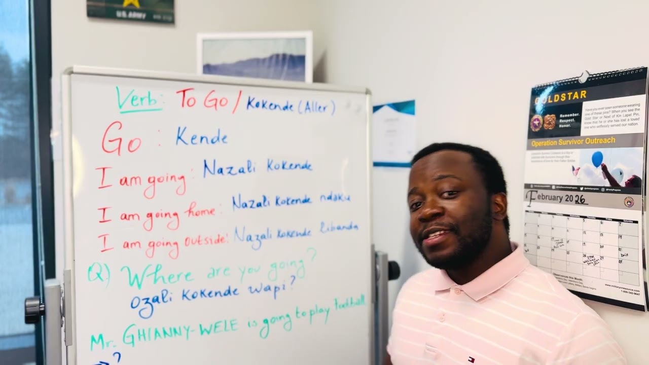 Ep10: To go. / kokende ( Aller).     Lingala ⇄ English