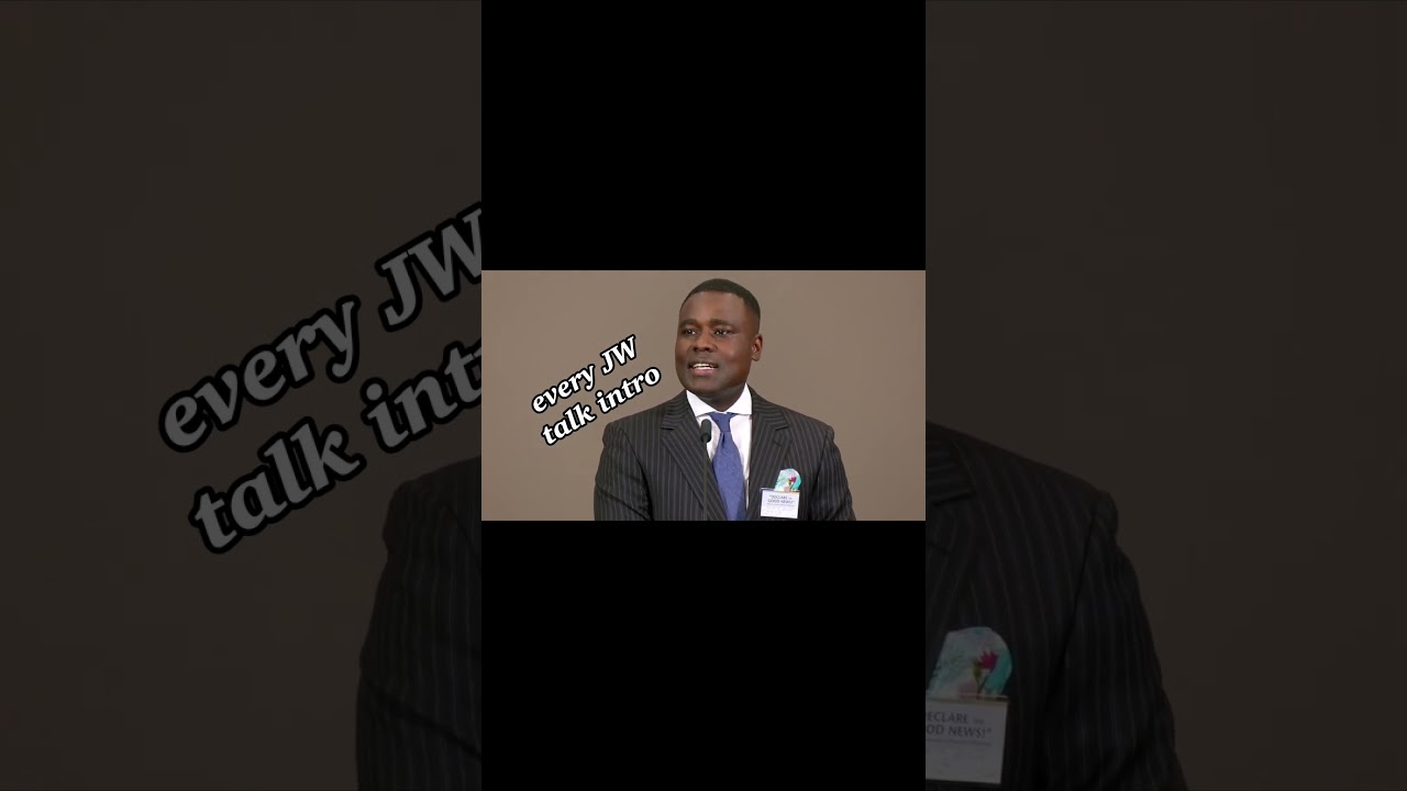 Every JW Talk Introduction